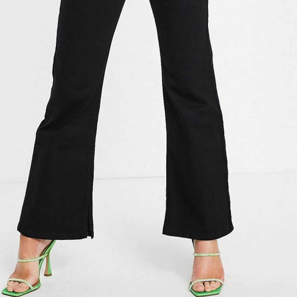 Asos Petite Y2K flare pants